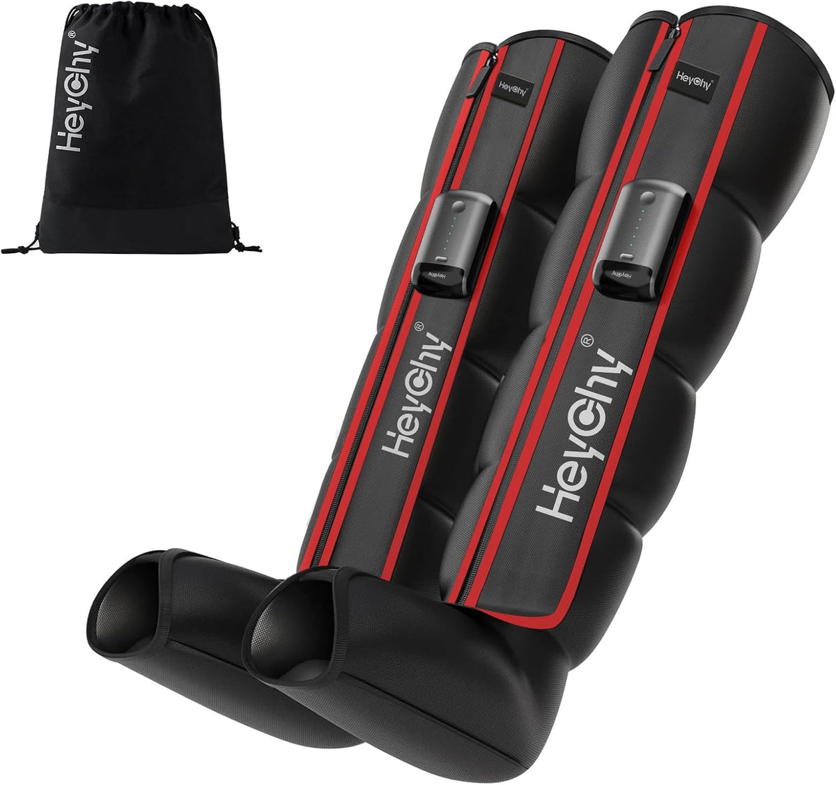 Air Compression Leg Recovery Boots, Cordless, 5 Levels