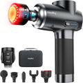 HeyChy Massage Gun Deep Tissue, Muscle Massager with Heat and Cold, 5 Heads