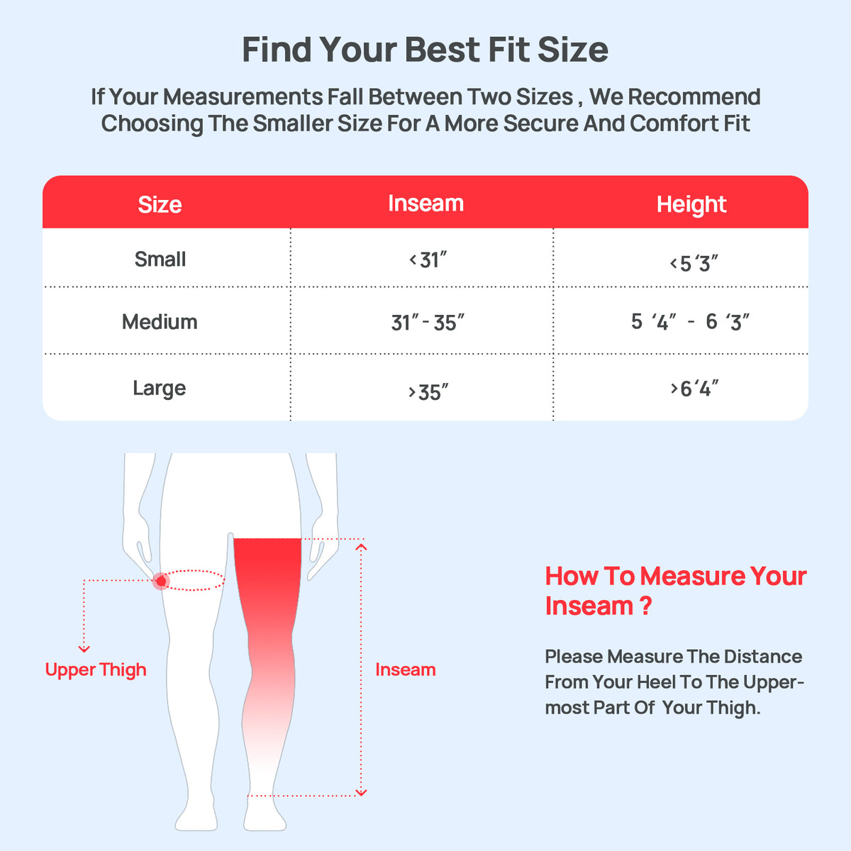 Air Compression Leg Recovery Boots, Cordless, 5 Levels